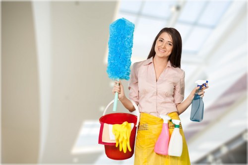 Professional hard floor cleaning for a busy N22 home hallway