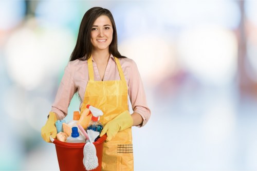 Stain removal and maintenance cleaning for commercial flooring