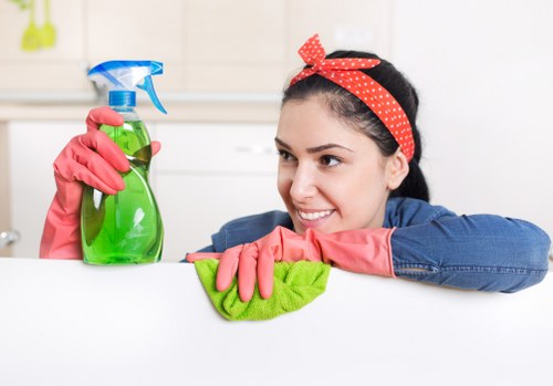 Professional move-in cleaning for a property in N22 before furniture is unpacked